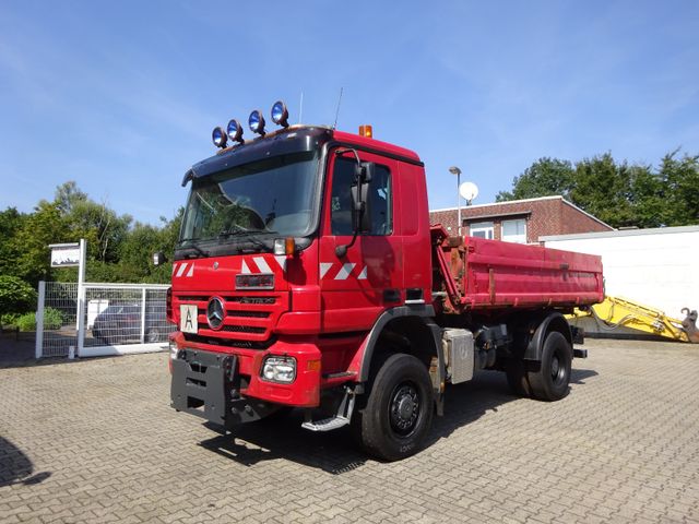 Mercedes-Benz 1832 Actros MEILLER 3Skipper4x4 mit Schneeplatte