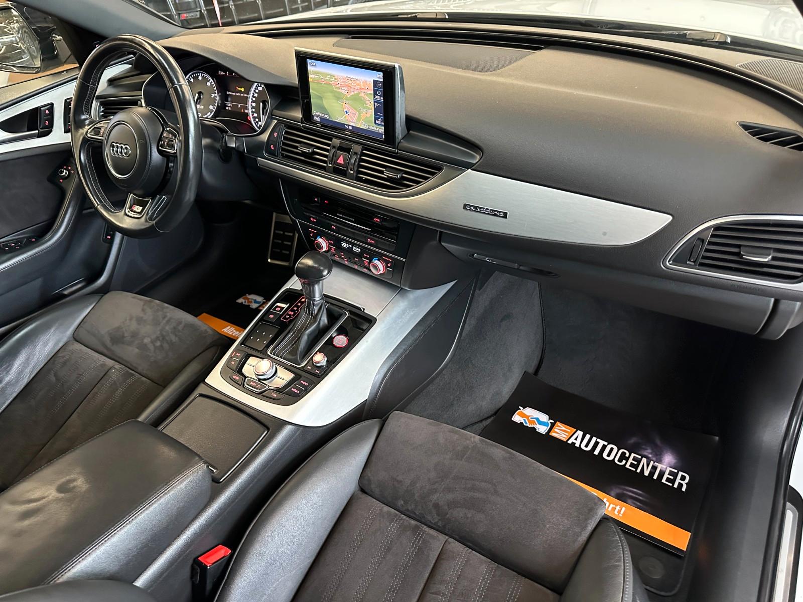 AUDI S6 AVANT 4.0 V8 TFSI QUATTRO 420ch - BOSE - TOIT PANORAMIQUE - ACC - ATTELAGE PIVOTANT - SUSPENSION PNEUMATIQUE