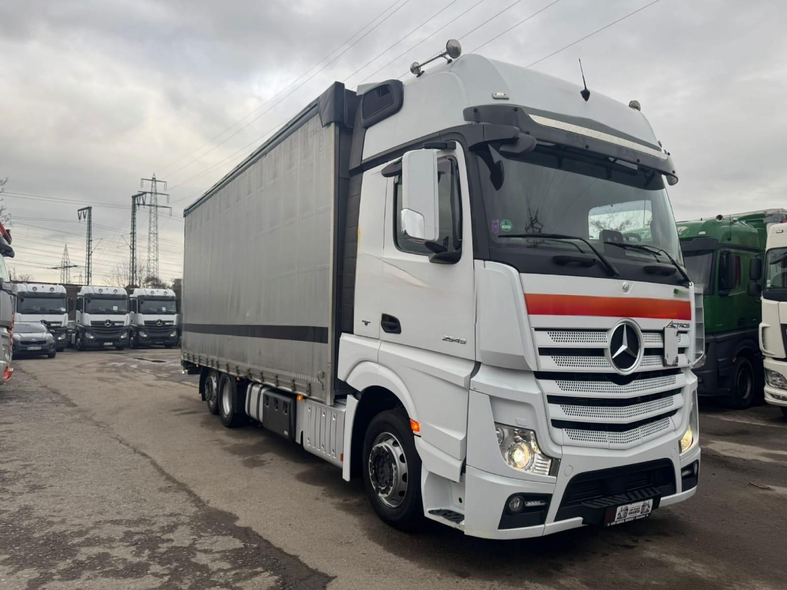 Mercedes-Benz Actros 2545L/GIGASPACE/Retarder/Schiebeplane+Eds