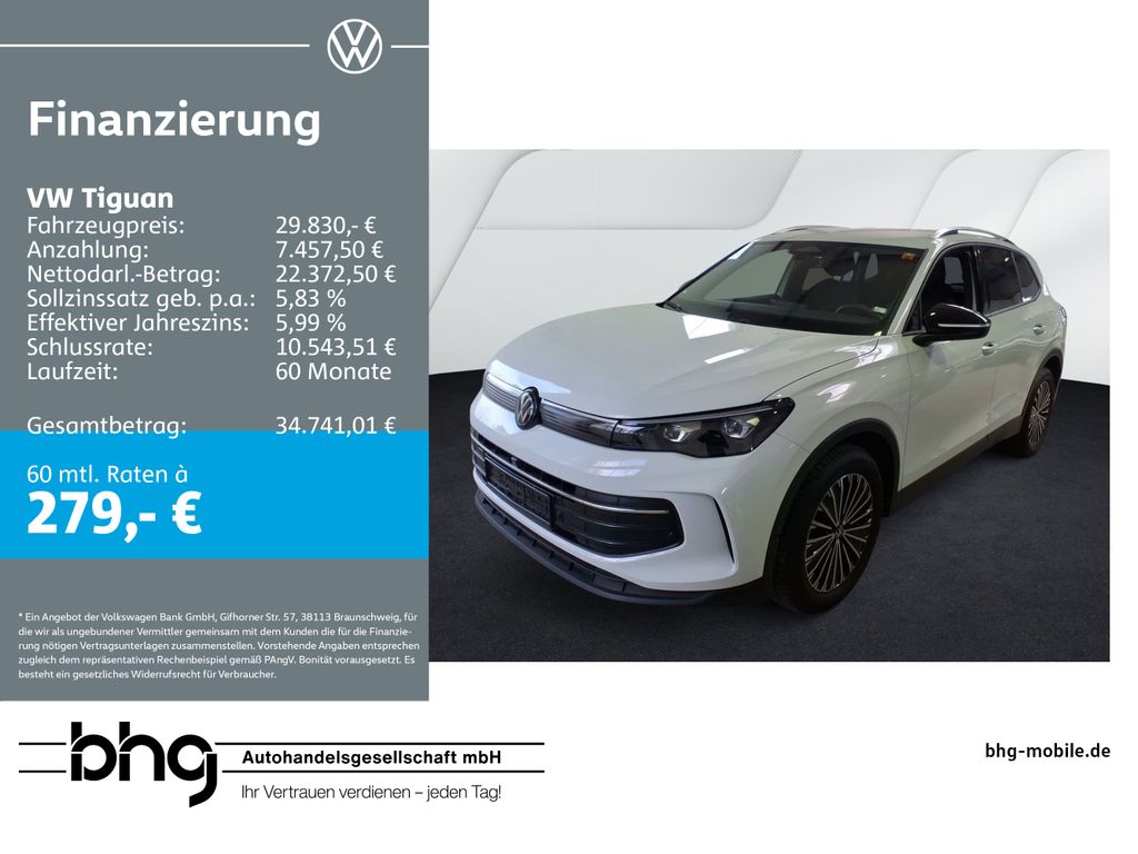 Tiguan 1.5 eTSI DSG GOAL