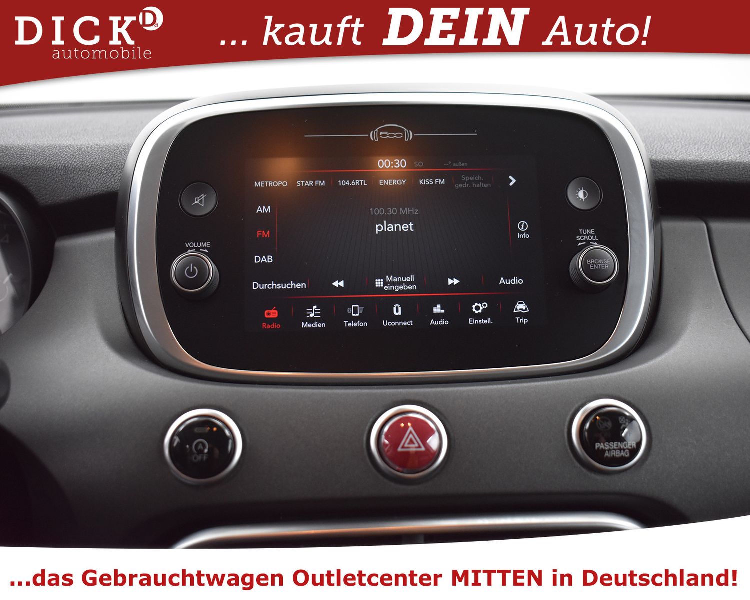 FIAT 500X 1.3 Cross Aut. LEDER+PDC+MFL+TEMP+APPLE+DAB - Image 16