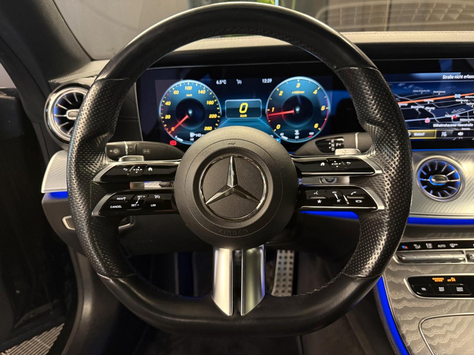 Mercedes-Benz E 220d Coupe AMG LED BURMESTER PANO.KAMERA NIGHT