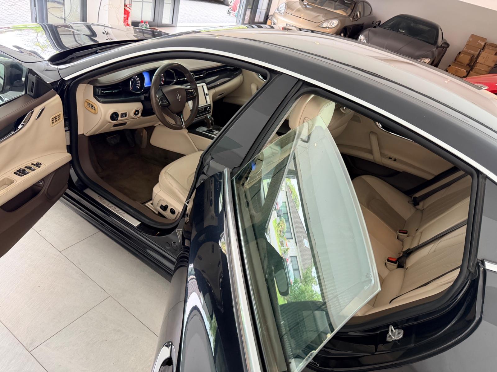 Maserati Quattroporte S V6 Biturbo 410 ch • BVA • Cuir • Sièges ventilés • Caméra