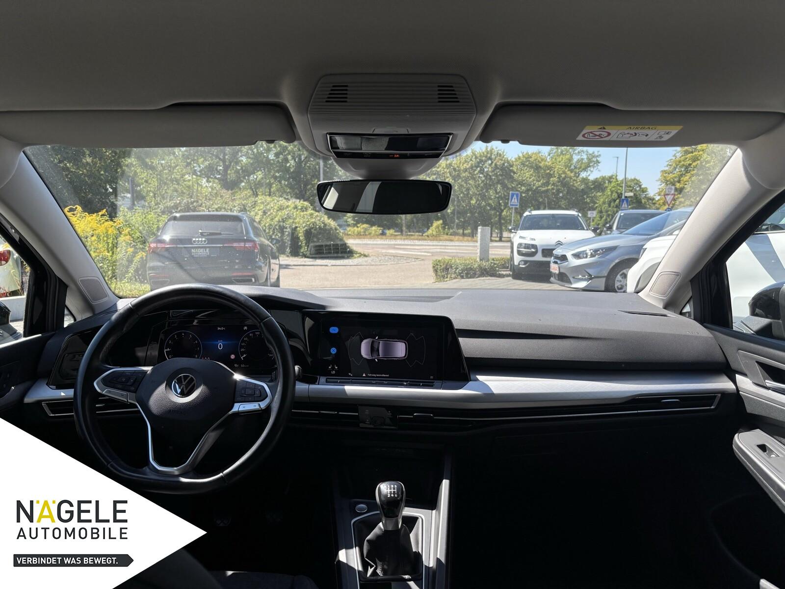 Volkswagen Golf VIII 1.5 TSI Life+ACC+Navi+LED+Carplay eFH., миниатюра 11