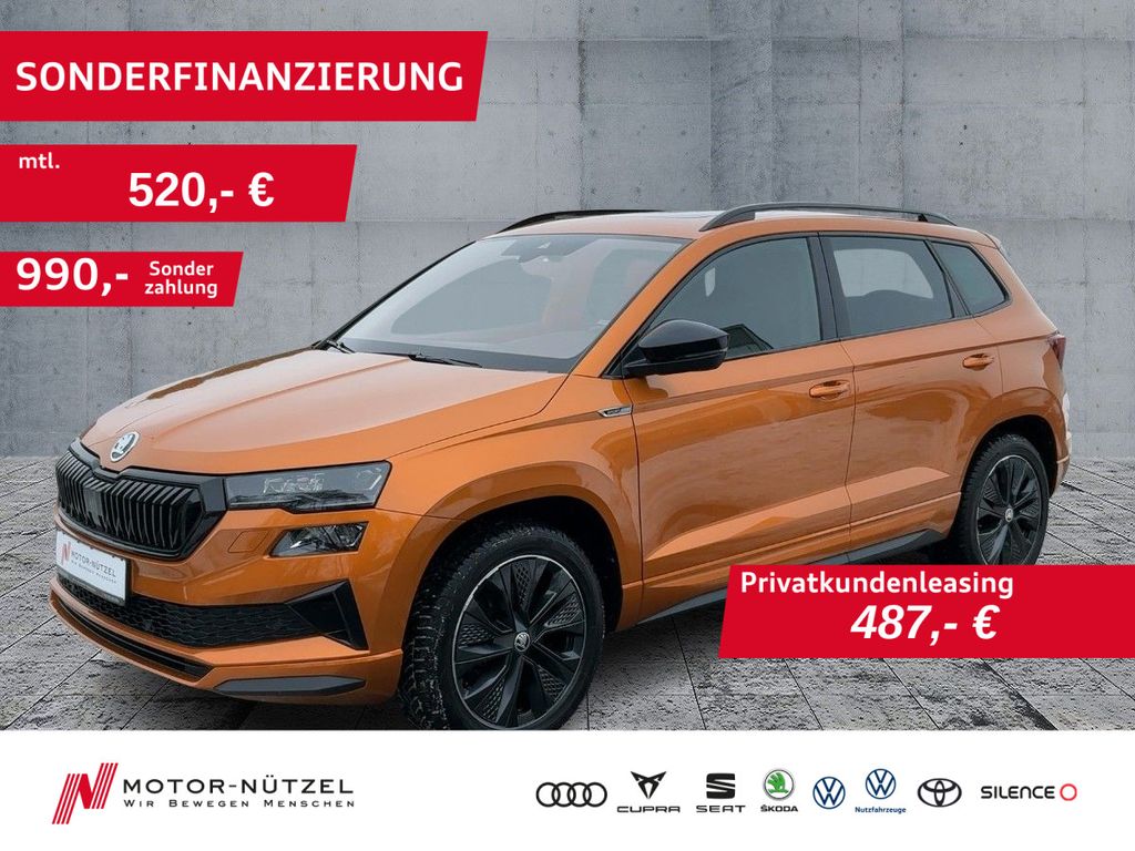 Karoq 2.0 TSI 4x4 DSG SPORTLINE MATRIX+AHK+PANO