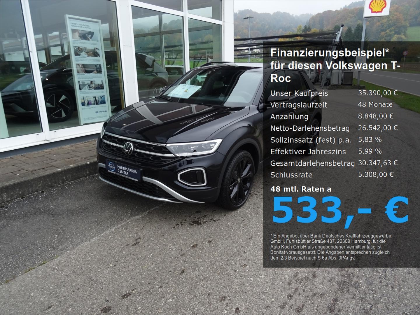 Volkswagen T-Roc 1.5 Designpaket Black Style 2WD Matrix LED