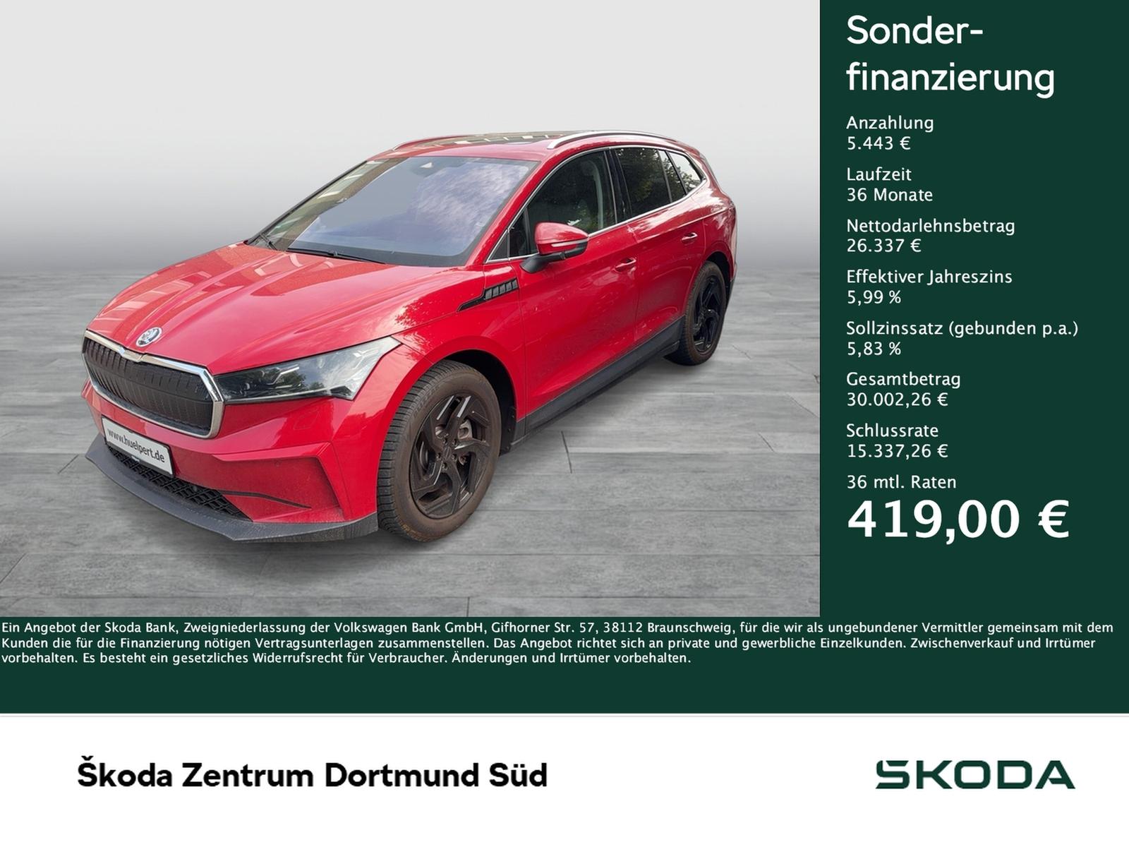 Skoda Enyaq 80x LOFT 4X4 WÄRMEPUMPE PANO AHK CAM LM19