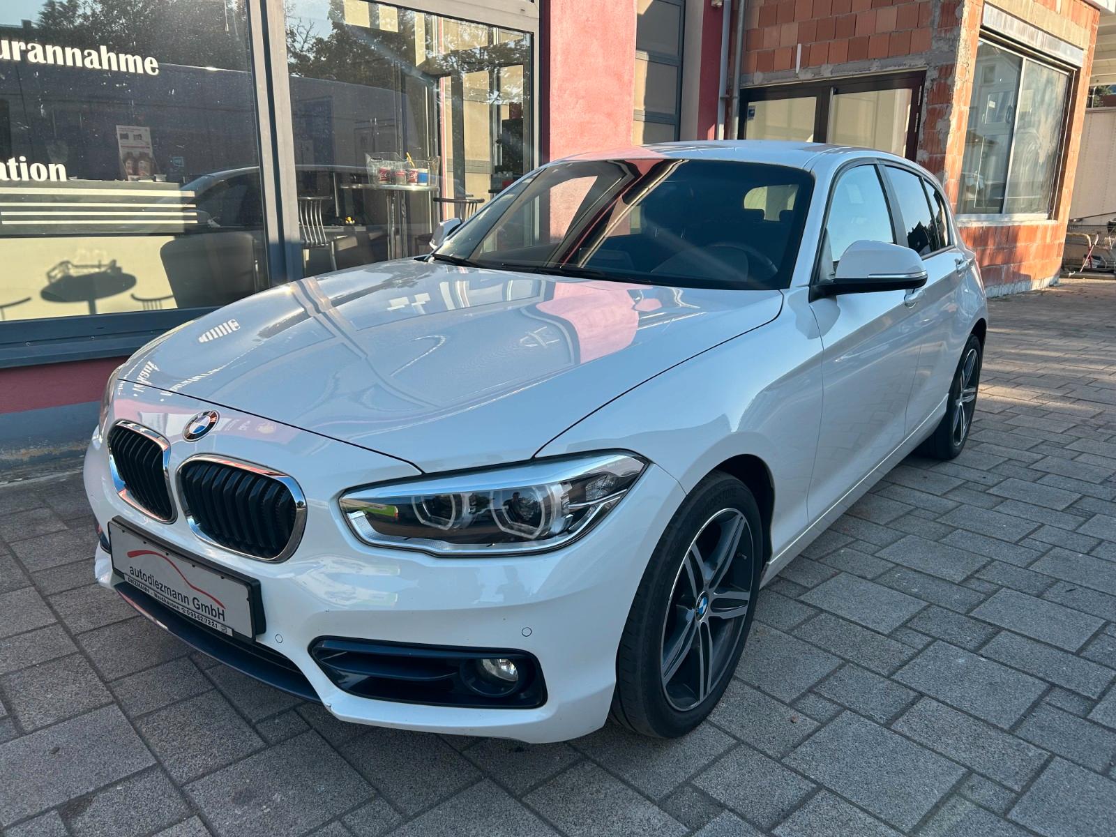 BMW 118 d Sport Line Navi  LED Alu Automatik 1.Hand