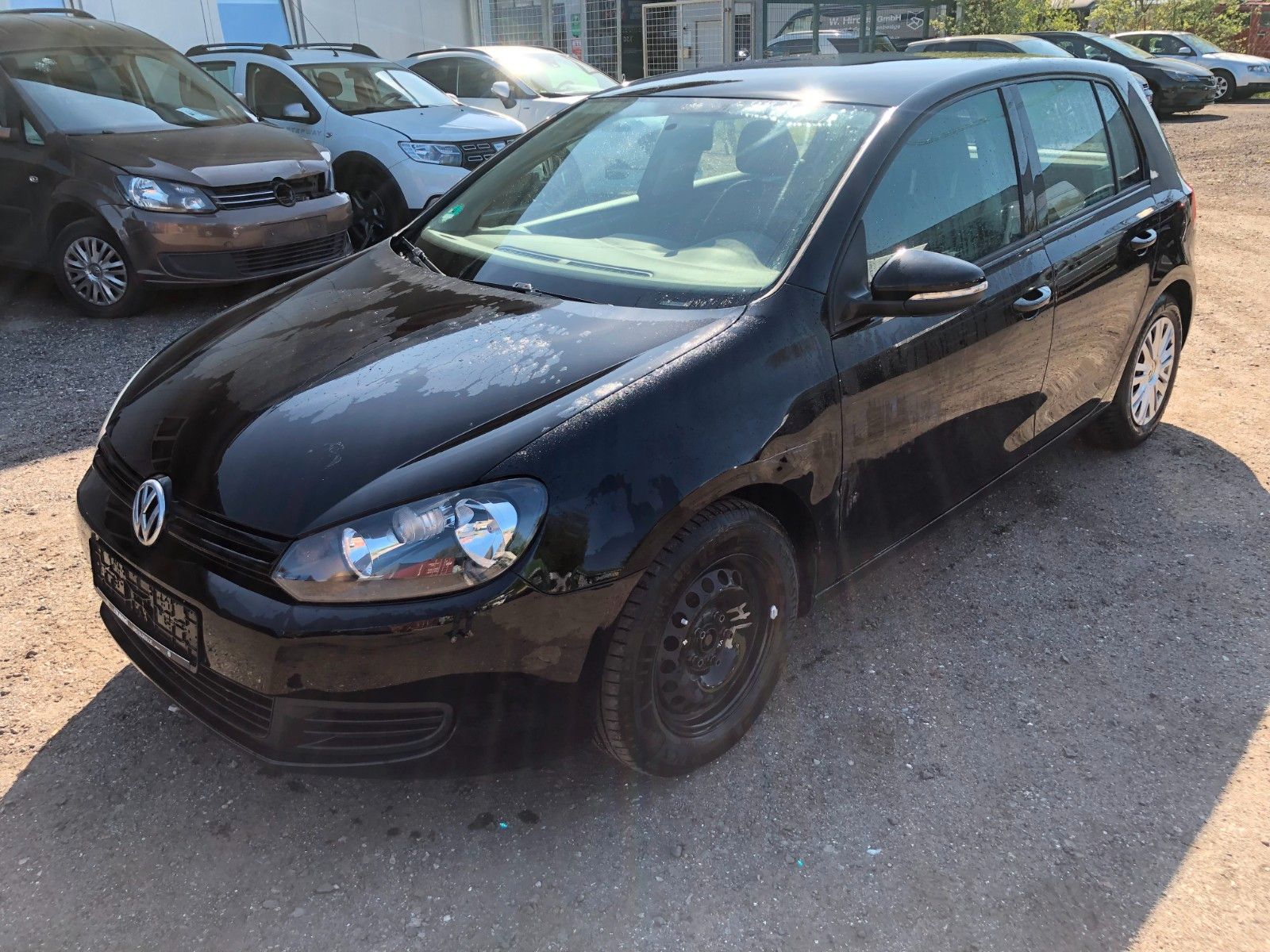 Fahrzeugabbildung Volkswagen Golf VI Trendline leichter Blechschaden