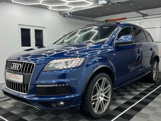 Audi Q7 3.0 TDI Quattro S-LINE/AHK/PANO/STHZ/7-SITZER