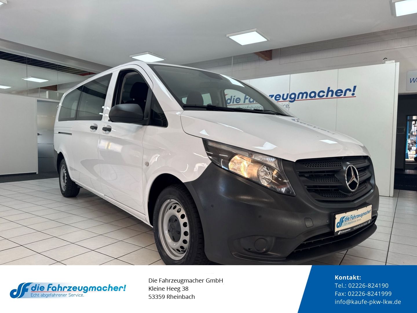 Fahrzeugabbildung Mercedes-Benz Vito Tourer 111CDI FWD extralang Pro AHK Klimaau