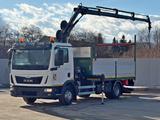 MAN TGL 12.220 Pritsche 4,50 m + HIAB 066 D-3 HIDUO - MAN Hiab