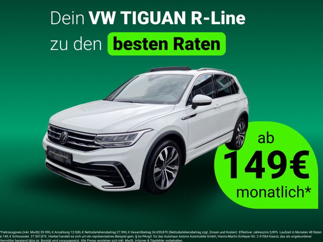 Volkswagen Tiguan R-Line SportPaket Pano ACC AHK 20z Kamera