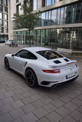 Porsche 911 Turbo (991.2) PDK  - Porsche: Weiß, 911 Turbo