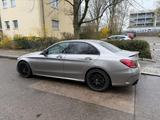 Mercedes-Benz C 220 d AMG 9G Wide Schiebed. Night Ambiente - mit Diesel-Antrieb: Beige, Leder