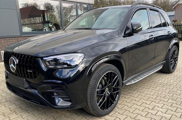 Mercedes-Benz GLE300d 4Matic AMG Prem+, Red Leather Rearscreen