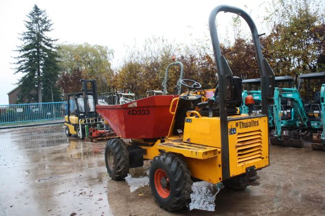 Thwaites 3 ton swivel dumper