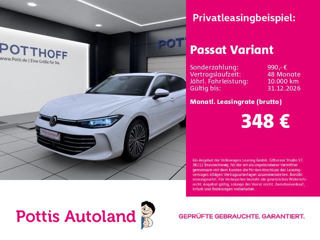 Passat Variant 2.0 TDI DSG ELEGANCE PANO AHK KAM