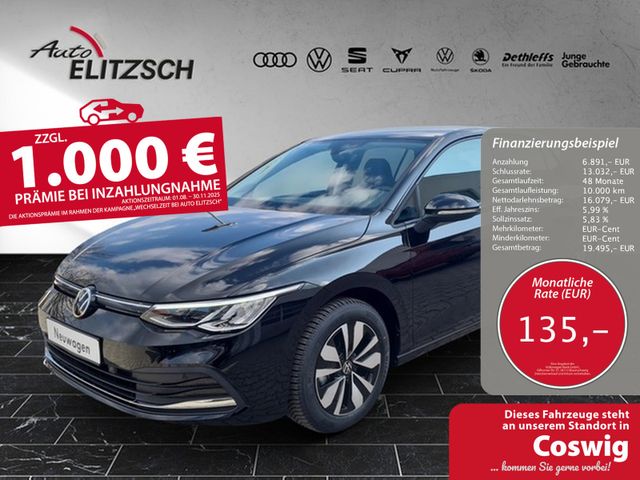 Volkswagen Golf VIII TSI Move Climatronic AID PDC SH LM