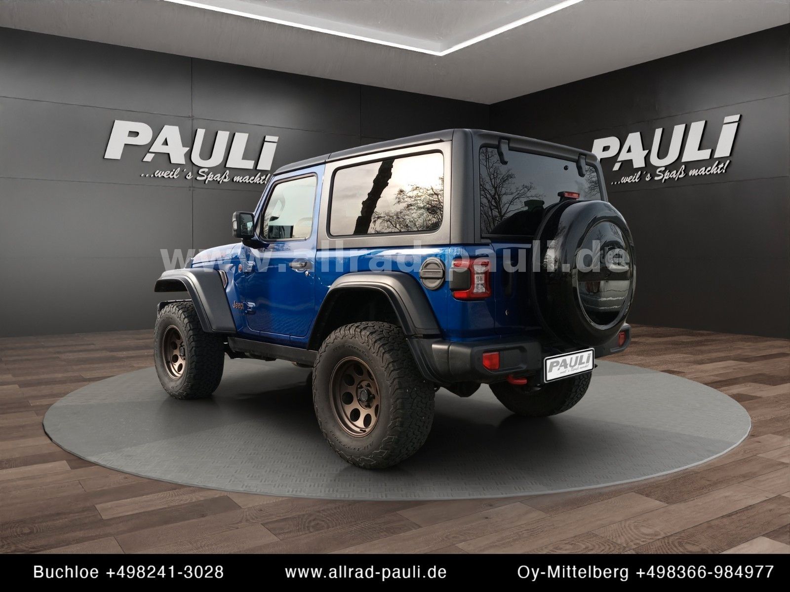 Jeep Wrangler 2.0 T-GDI Rubicon | Höher, Procomp