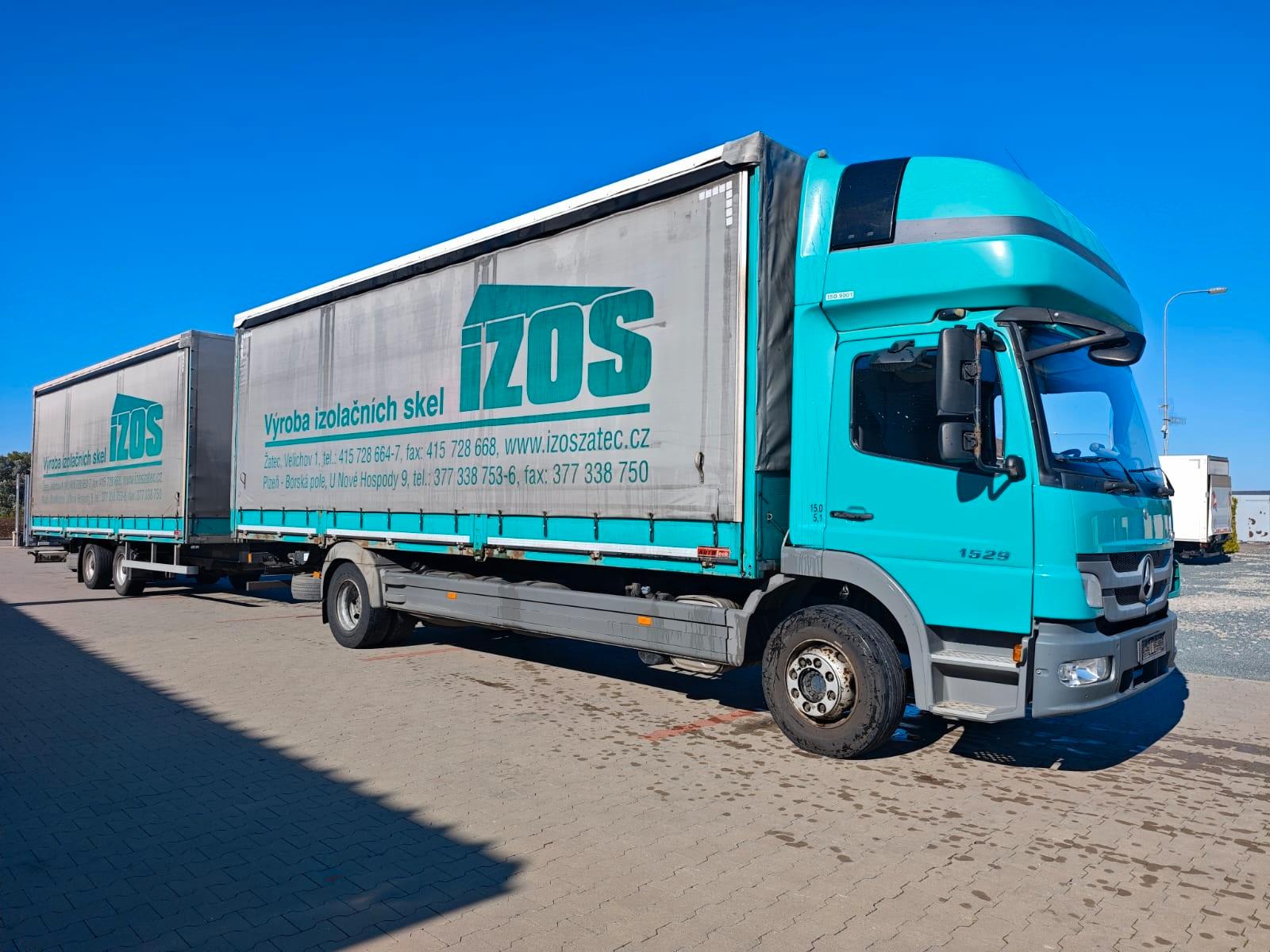 Mercedes-Benz ATEGO 1529 + ANHANGER SVAN