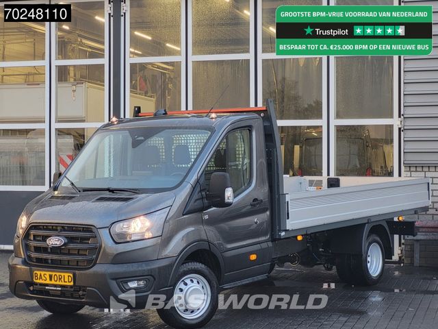 Ford Transit 165pk Open laadbak Dubbellucht Pritsche