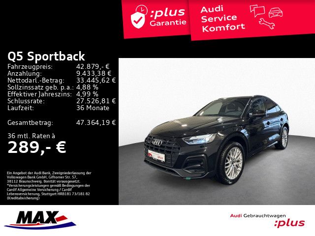 Q5 Sportback 45 TFSI QUATT ADVANCED LED+AHK+PANO