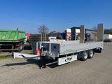 Fliegl TPS 118 Bau mit Heckan Tandem Plattf Rampen - Angebote
