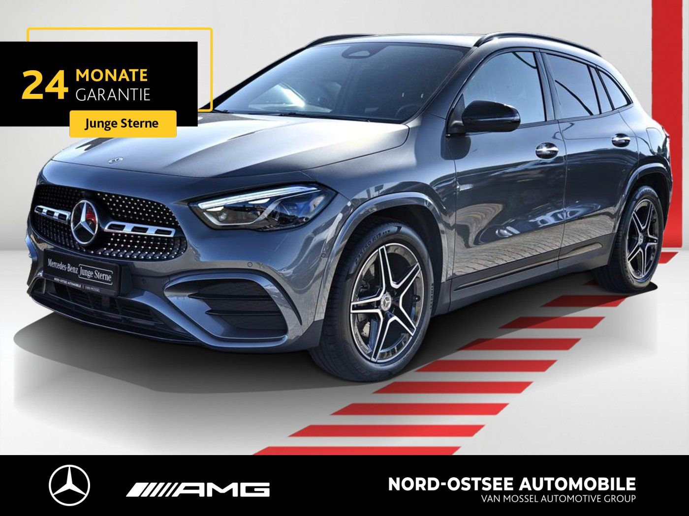 Mercedes-Benz GLA 220 d 4M AMG KAMERA AHK SOUND NIGHT TOTW.