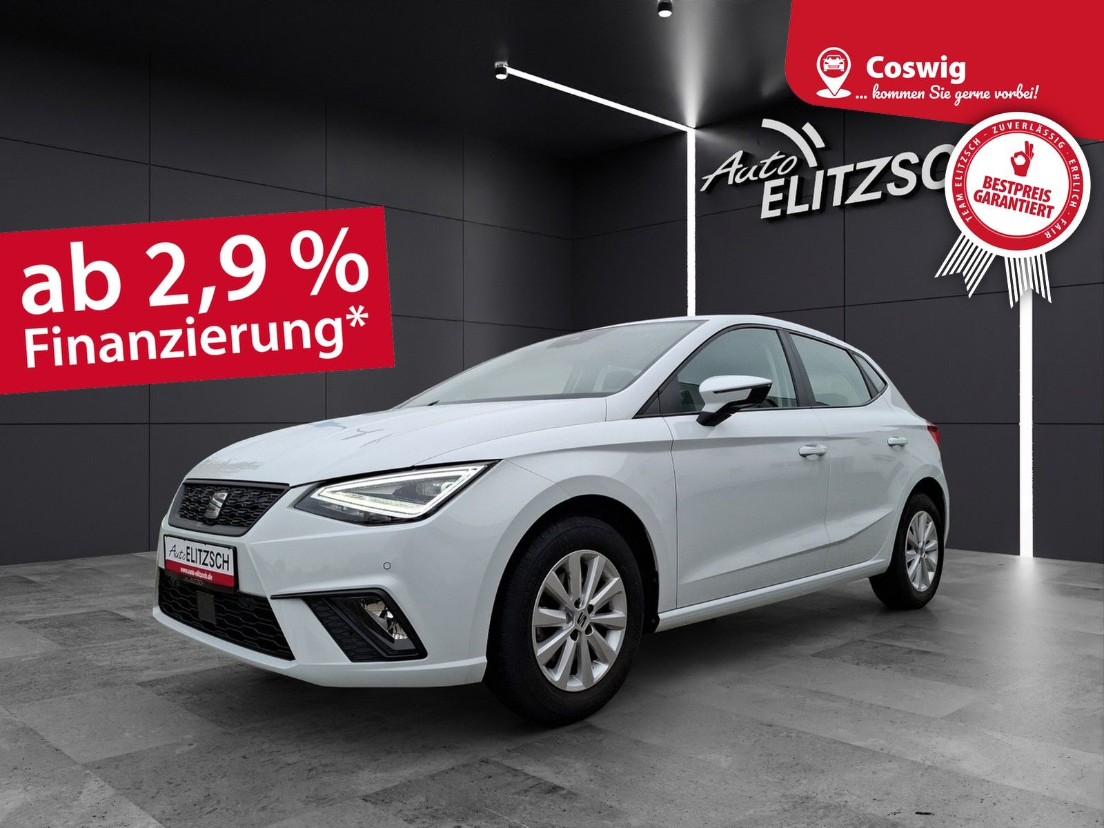 Fahrzeugabbildung SEAT Ibiza TSI Style DSG LED Navi AID ACC RFK SH