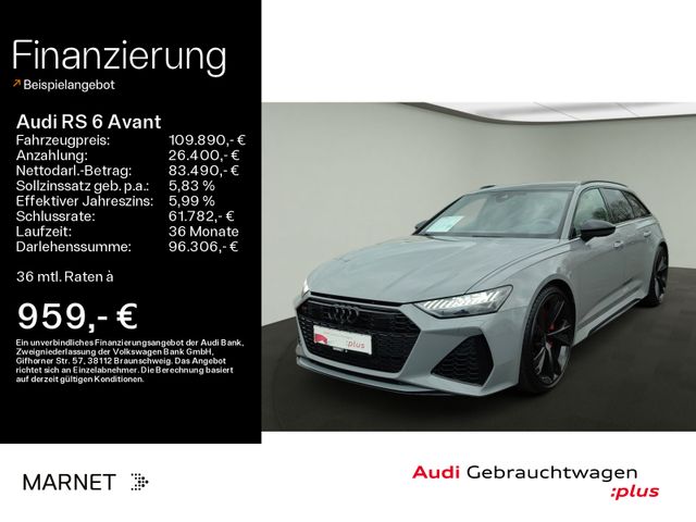 Audi RS 6 Avant 4.0 TFSI quattro*Navi*Matrix*B&O*HUD*