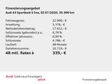 Audi A3 Sportback 40 e-tron S line Matrix virtual Co. - Audi A3 Gebrauchtwagen in Osnabrück