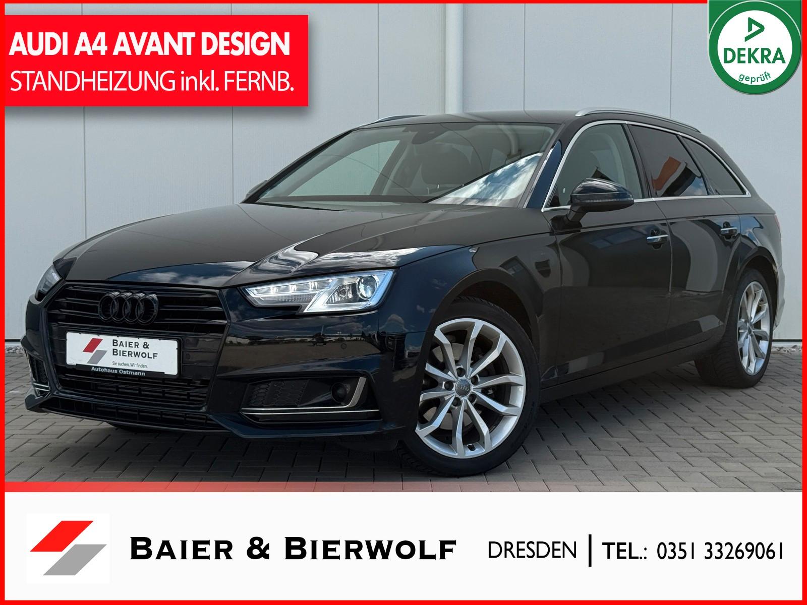 Audi A4 Avant 40 TFSI design AHK STANDHEIZUNG MASSAGE