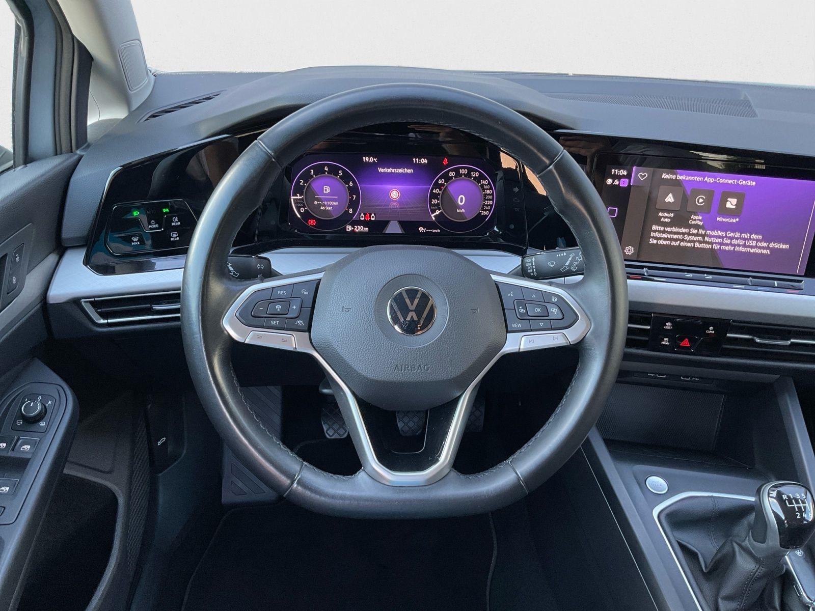 Volkswagen Golf VIII Var. 1.5 TSI Life AHK Navi CarPlay ACC, миниатюра 12
