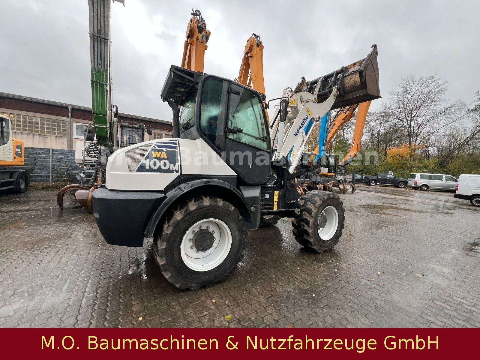 Fahrzeugabbildung Komatsu WA 100 M-5/ Greiferschaufel /