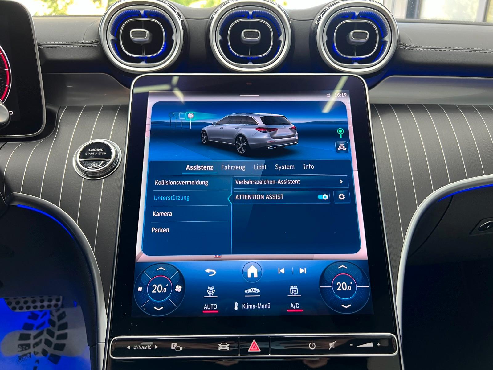 Mercedes-Benz C 220d T 9G AMG-LINE OLED AMBT+SOUND KAM AHK 19"