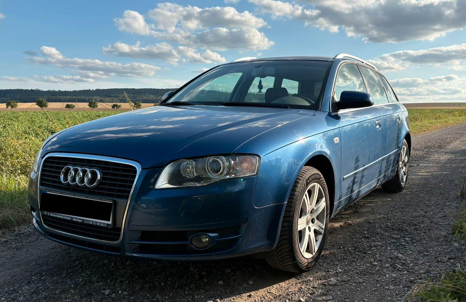 Audi A4 2007 — rear view