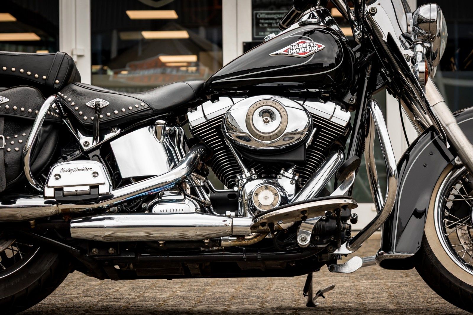 Fahrzeugabbildung Harley-Davidson Heritage Classic FLSTC 96cui - Remus -