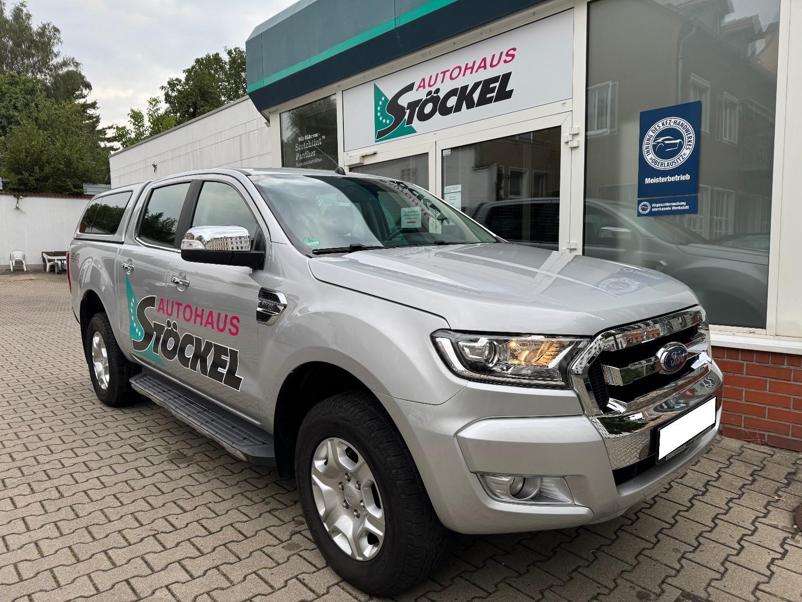 Ford Ranger Limited DOKA 4x4 NAVI APPLE TEMPO SHZ