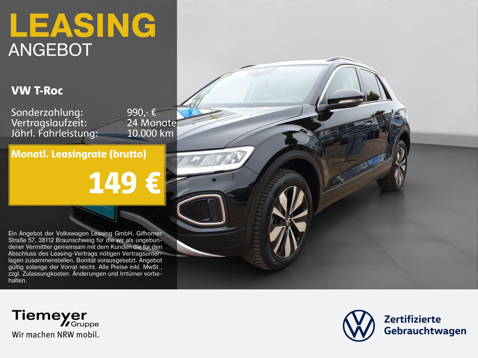 Volkswagen T-Roc 1.0 TSI GOAL LED NAVI ASSIST LM17