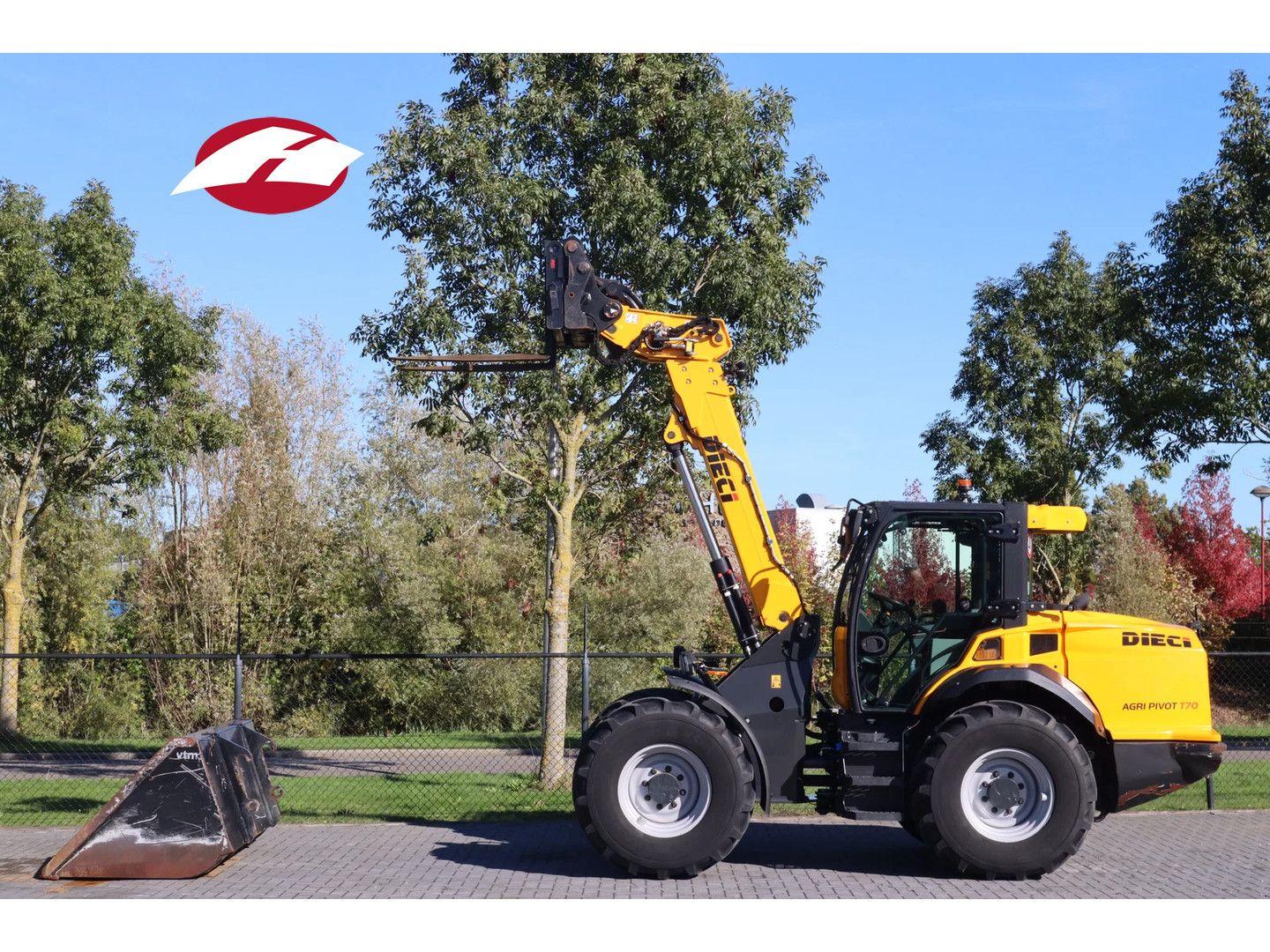 Dieci AGRI PIVOT T70 | BOOM SUSP | 40KM/H | BUCKET | F