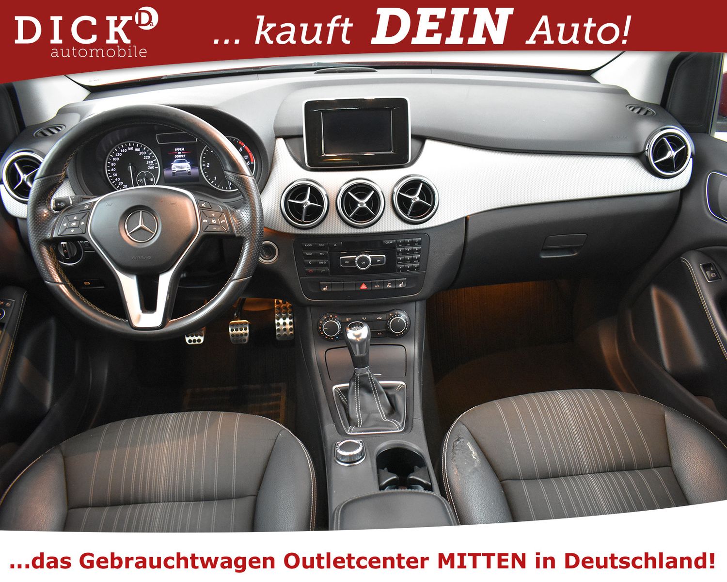 Fahrzeugabbildung Mercedes-Benz B200 CDI Blue Eff SPORTPAKET+NAVI+LEDER+SHZ+PARK