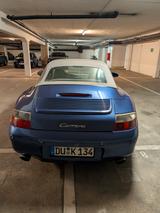 Porsche 996 Carrera Cabriolet Carrera - blaue Porsche 911er Reihe
