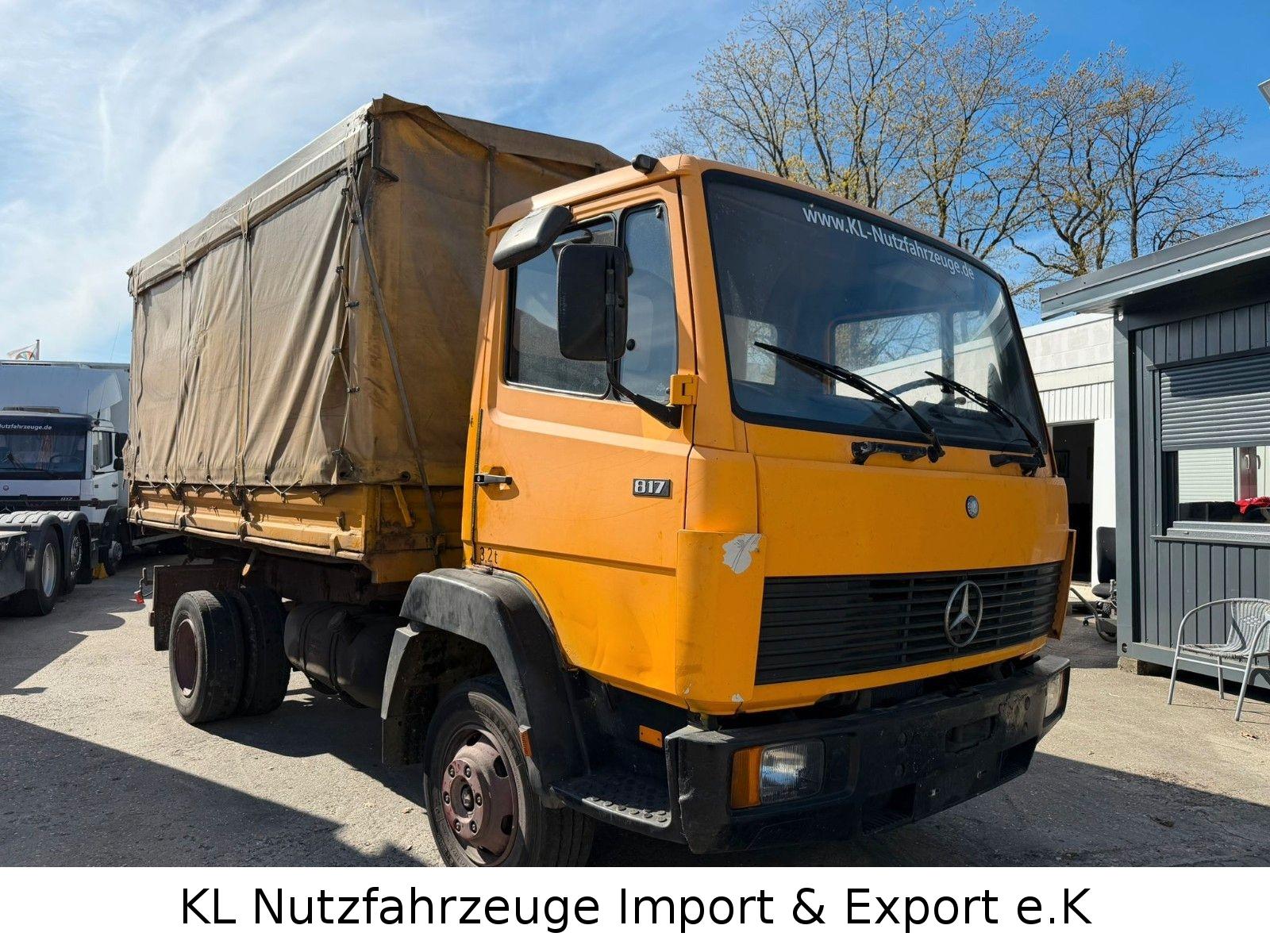 Mercedes-Benz 817 / 814/ 914/ 1114/ 3 Seiten Kipper