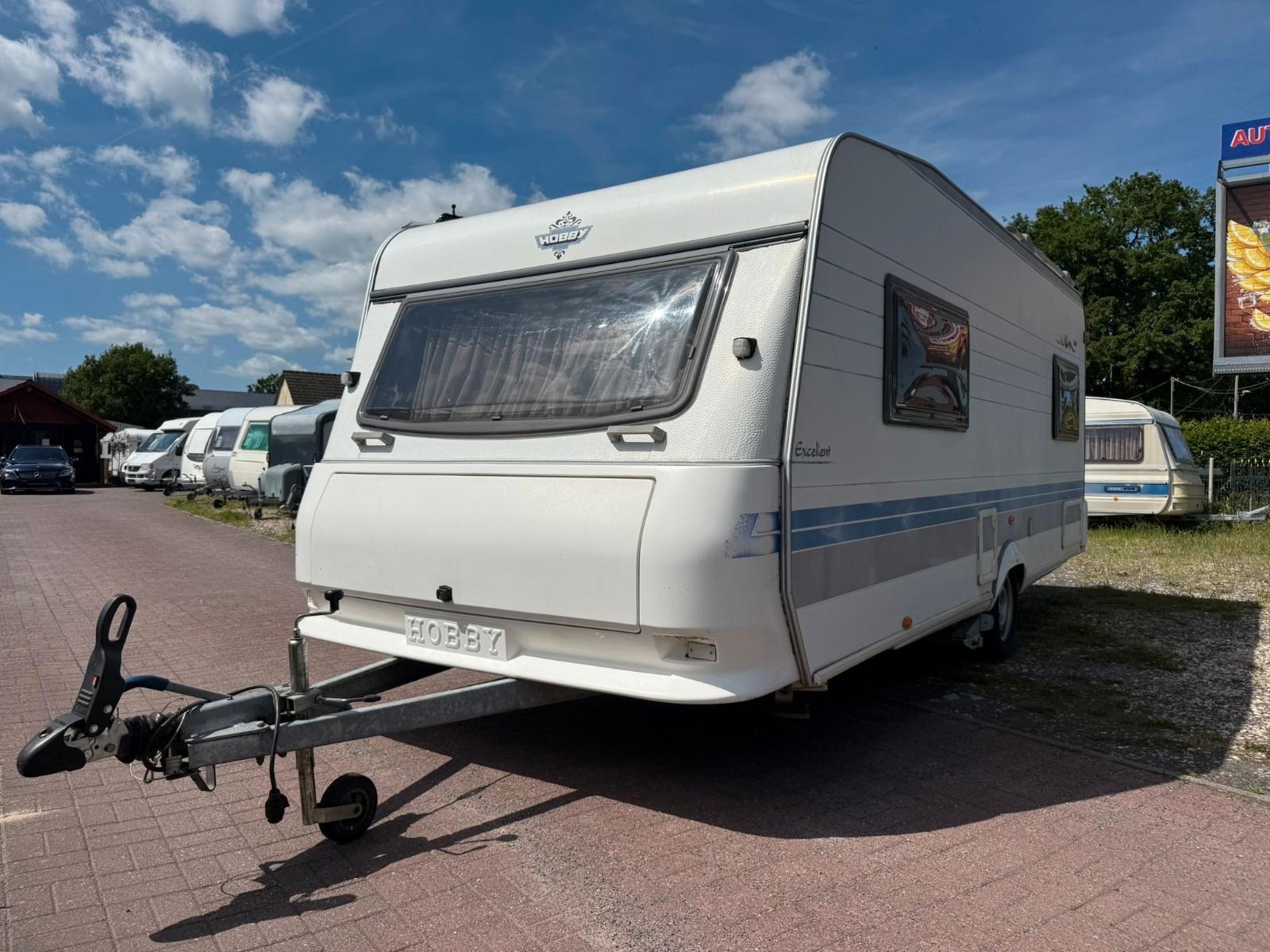 Hobby Excellent Easy/Queensbett/Mover/tüv-Gas neu