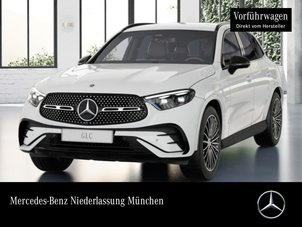 MERCEDES-BENZ GLC 220 d 4M AMG AHK MEMORY DIGITAL NIGHT 20Zoll