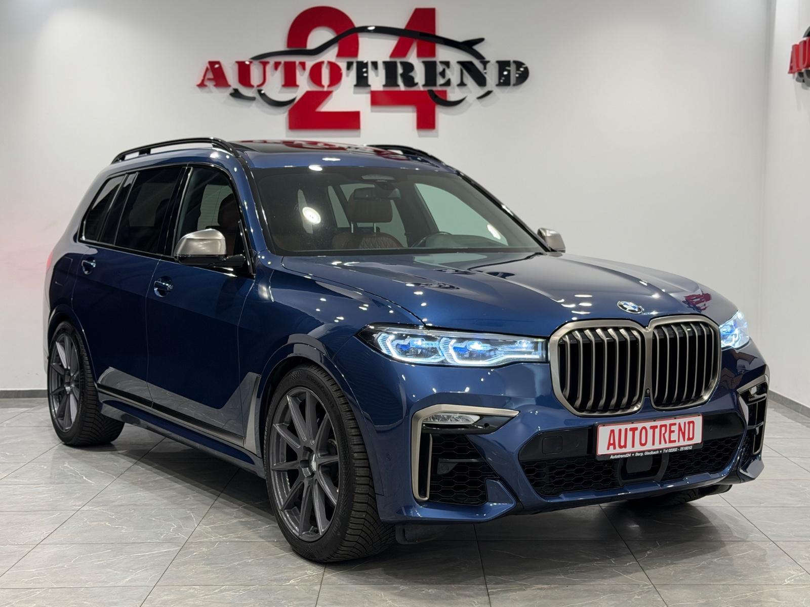 BMW X7 M50 d xDrive 6-SITZER PANO+TV+LUFT+LASER+HUD