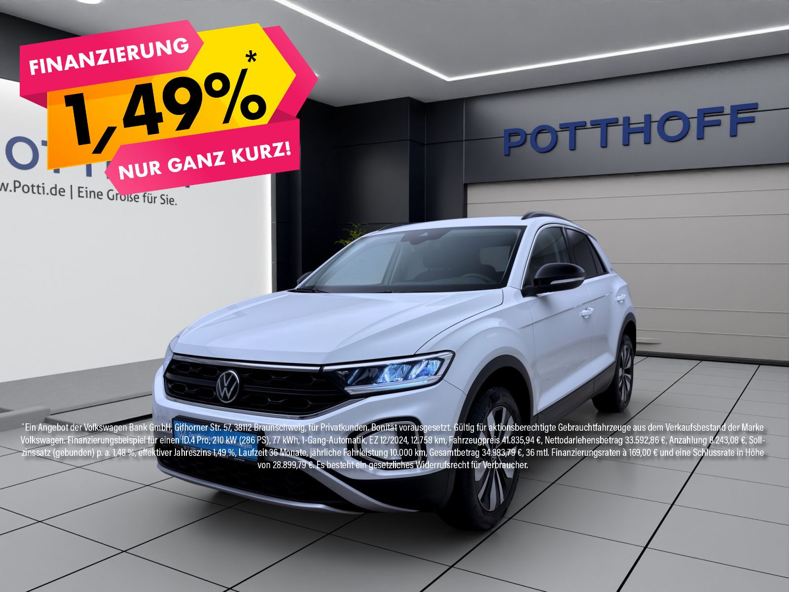 Volkswagen T-Roc 1.0 TSI GOAL NAVI PDC SITZHZG LED