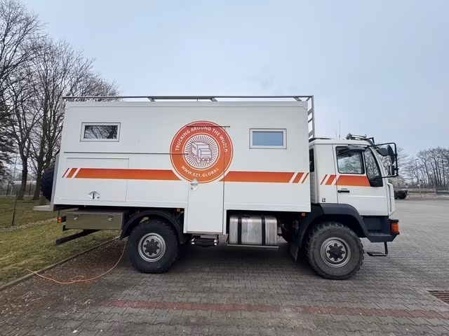 MAN LE 10.220  KERKAMM Weltreisemobile EX 515 Allrad