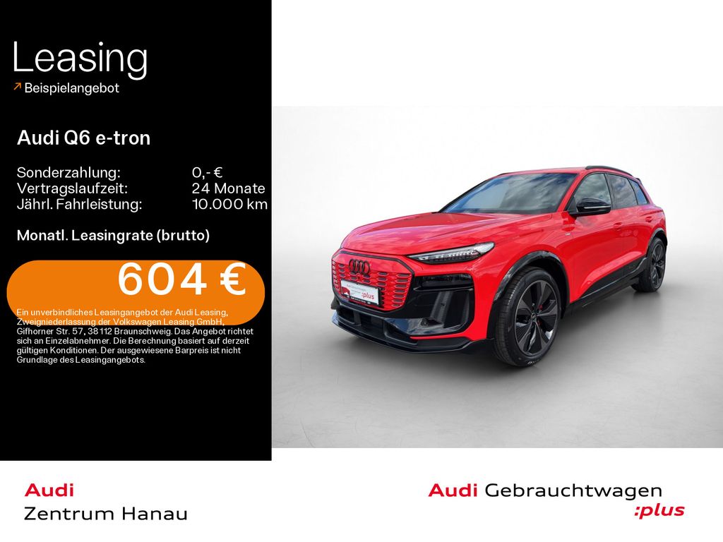 Audi Q6 e-tron performance S-LINE*0,25%*MATRIX*HUD*AH